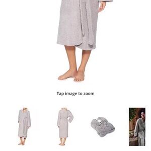 Barefoot Dreams Cozy Gray Robe